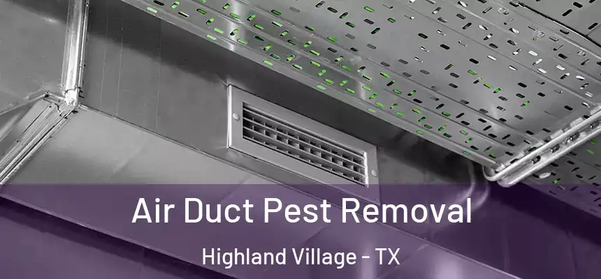  Air Duct Pest Removal Highland Village - TX